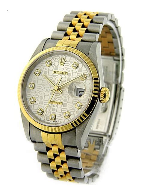 rolex ring gold silber|rolex gold diamond dial.